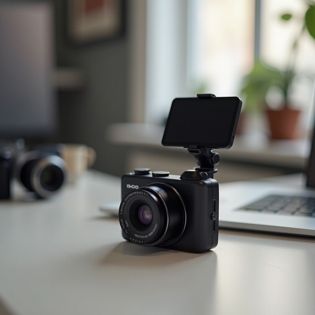 камера с откидным экраном для влогинга