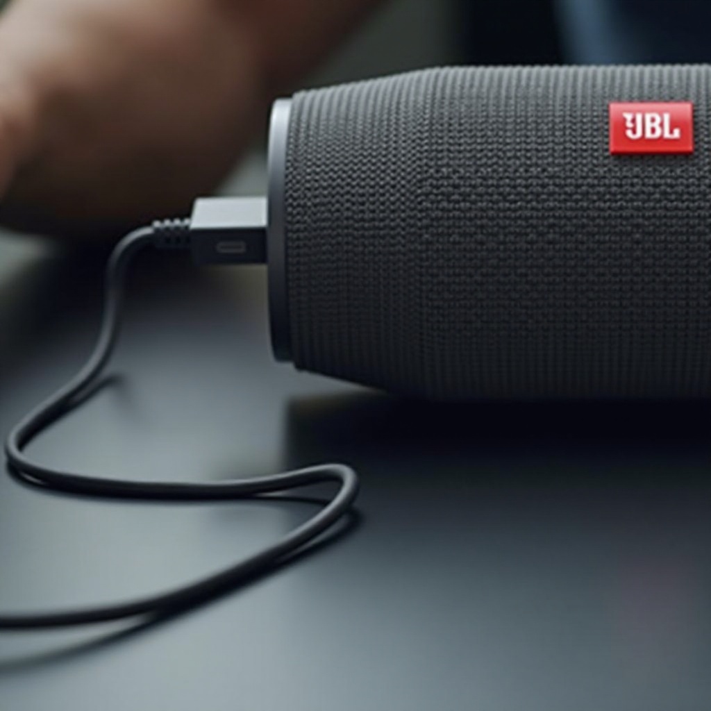 как зарядить колонку jbl