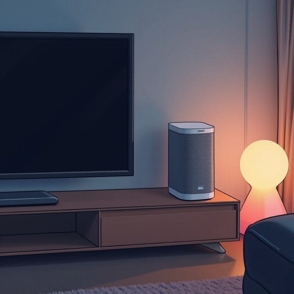 connecter Sonos Play 1 à la télévision